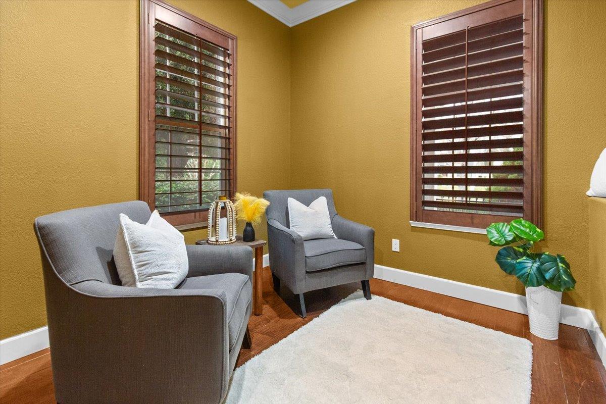 3168 Hutton Place Tracy, CA 95377 - Photo 34 of 94 a blue and white sitting area with in front of door