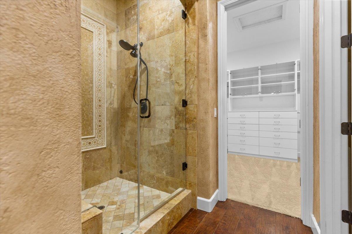 3168 Hutton Place Tracy, CA 95377 - Photo 48 of 94 a bathroom with a shower