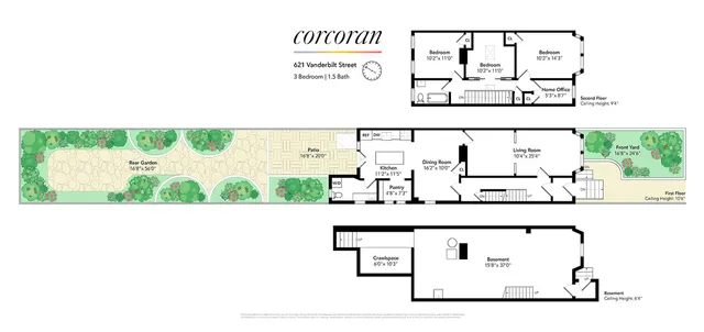 $2,250,000 | 621 Vanderbilt Street | Windsor Terrace