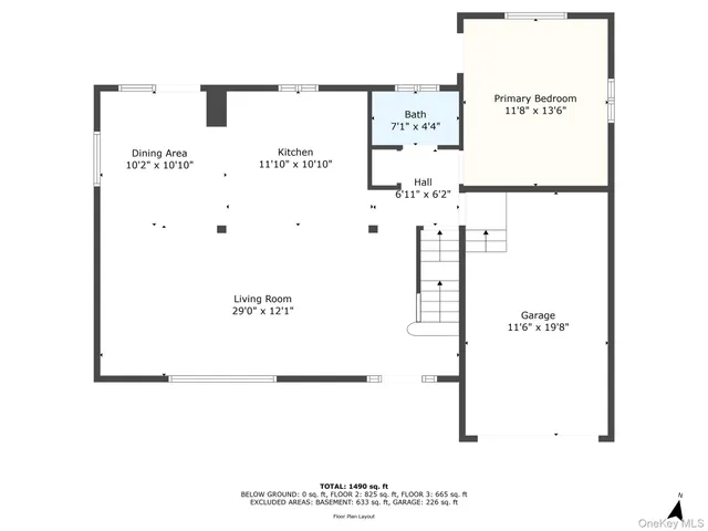 a picture of a bench in a cabinet