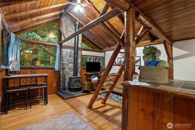 a view of living room