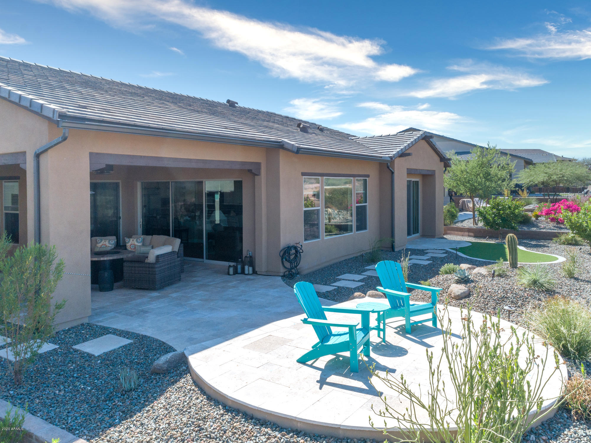 17662 East Woolsey Way Rio Verde, AZ 85263 - Photo 54 of 86 Drone Back Patio