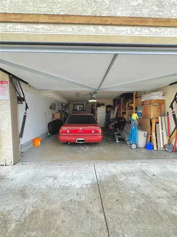 a view of car garage