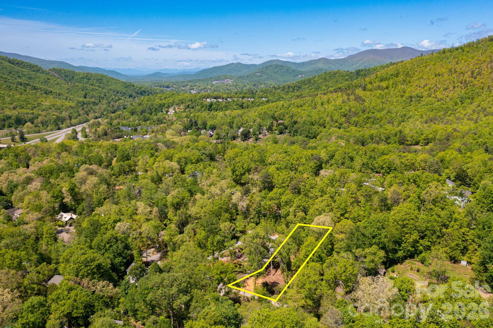 99999 Meeks Road Black Mountain, NC 28711 - Photo 14 of 18 a view of a big yard
