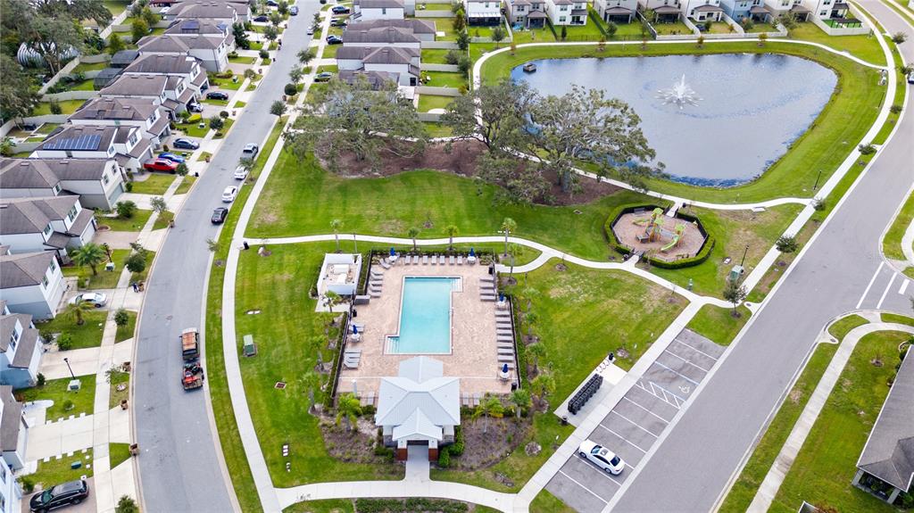 3570 Southern Cross Loop Kissimmee, FL 34744 - Photo 31 of 36 an aerial view of a swimming pool