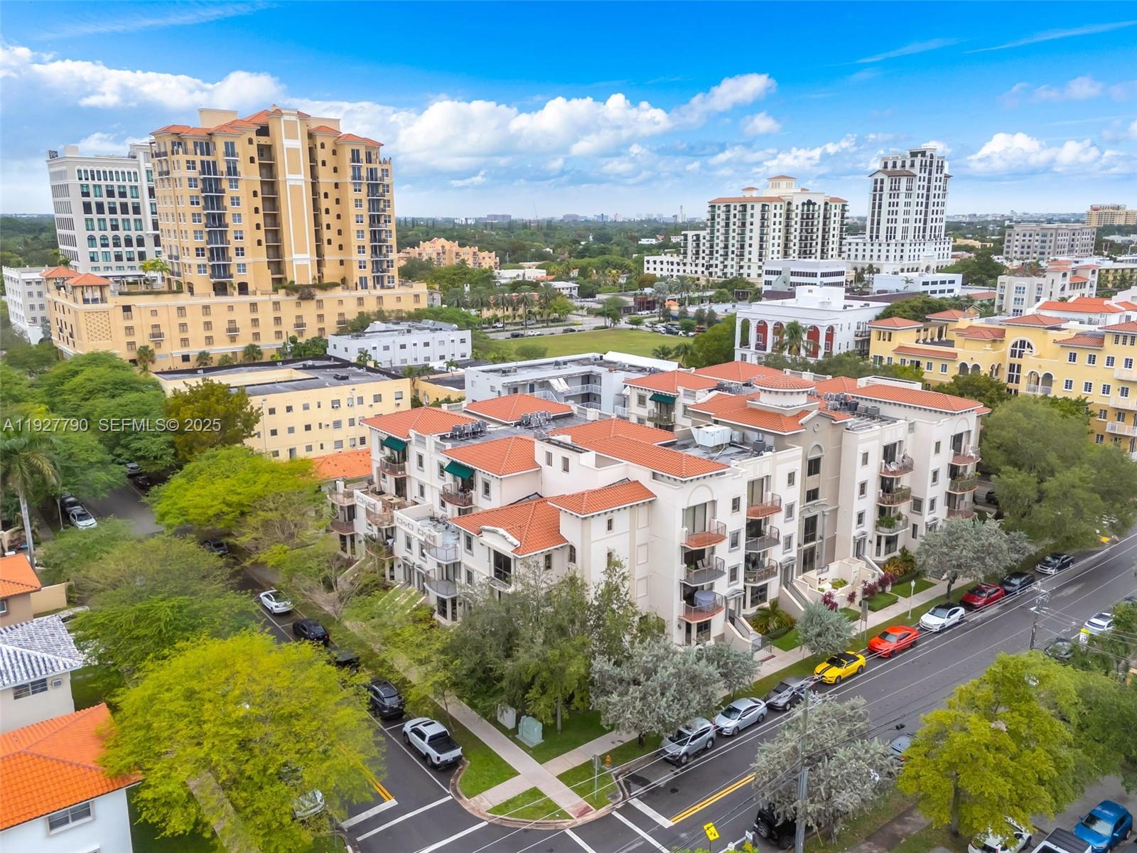 1650 Galiano Street, Unit 311 Coral Gables, FL 33134 - Photo 29 of 32 a view of a city with tall buildings