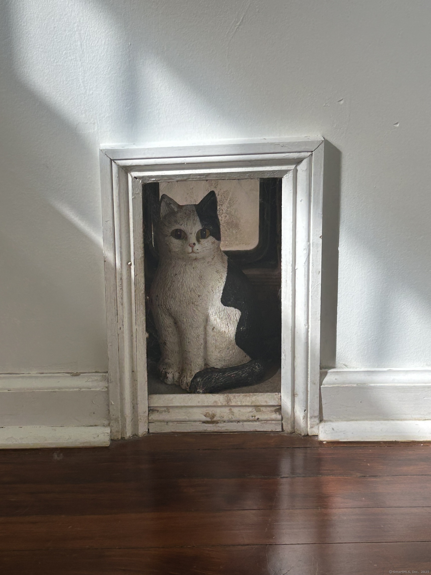 21 Acushnet Street Naugatuck, CT 06770 - Photo 19 of 27 a view of a hallway with wooden floor and closet