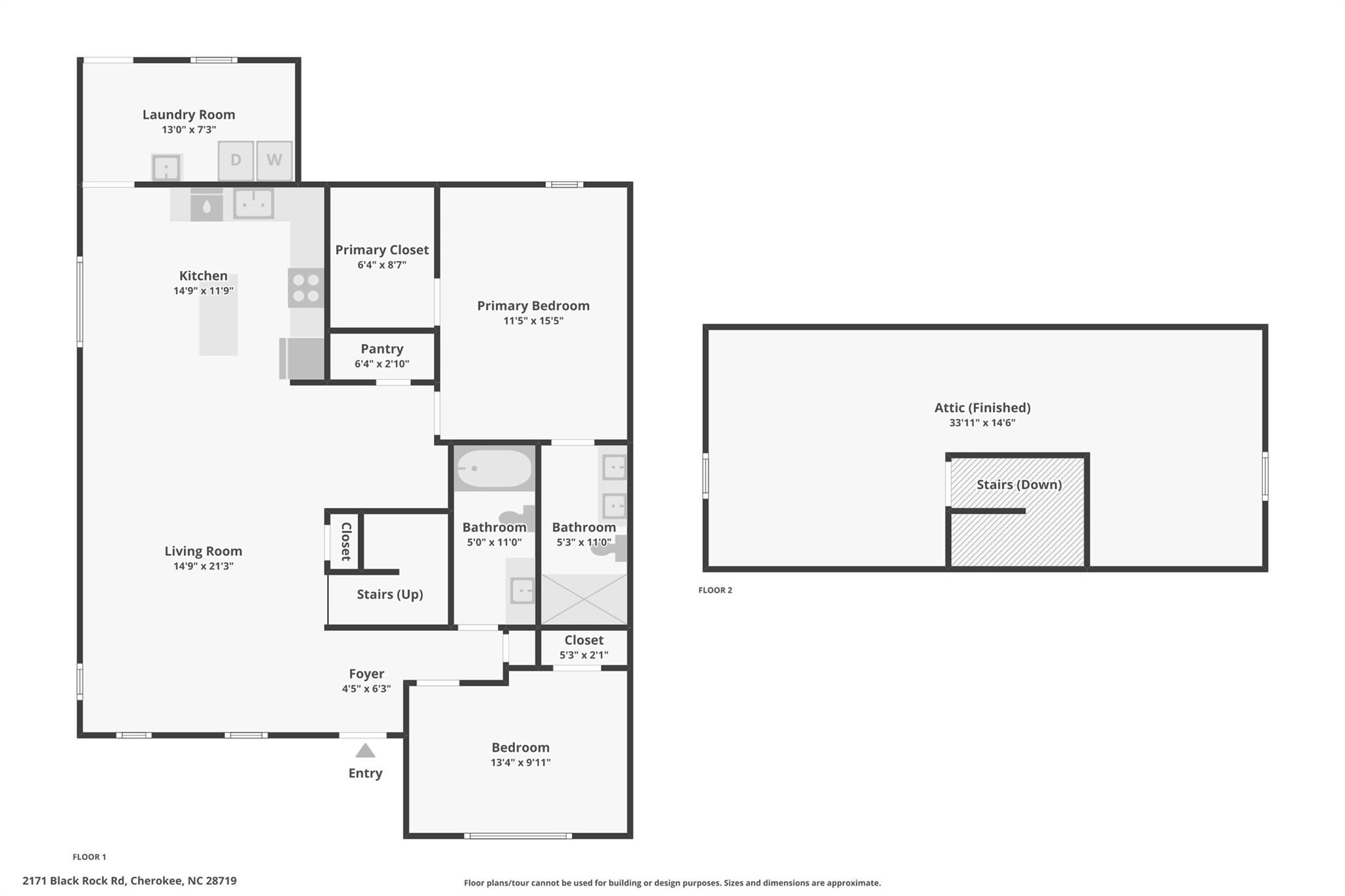 2171 Black Rock Road Cherokee, NC 28719 - Photo 23 of 36 a picture of a open hallway