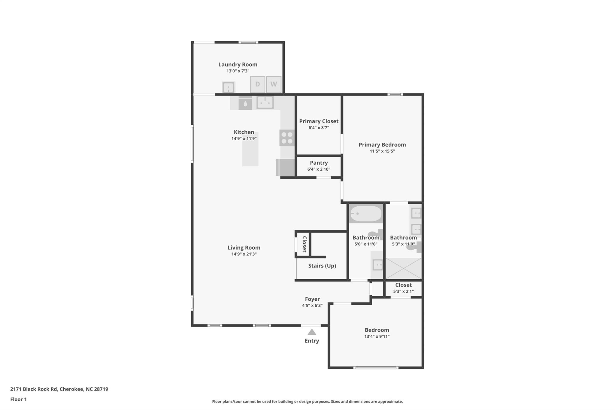 2171 Black Rock Road Cherokee, NC 28719 - Photo 24 of 36 a picture of a floor plan