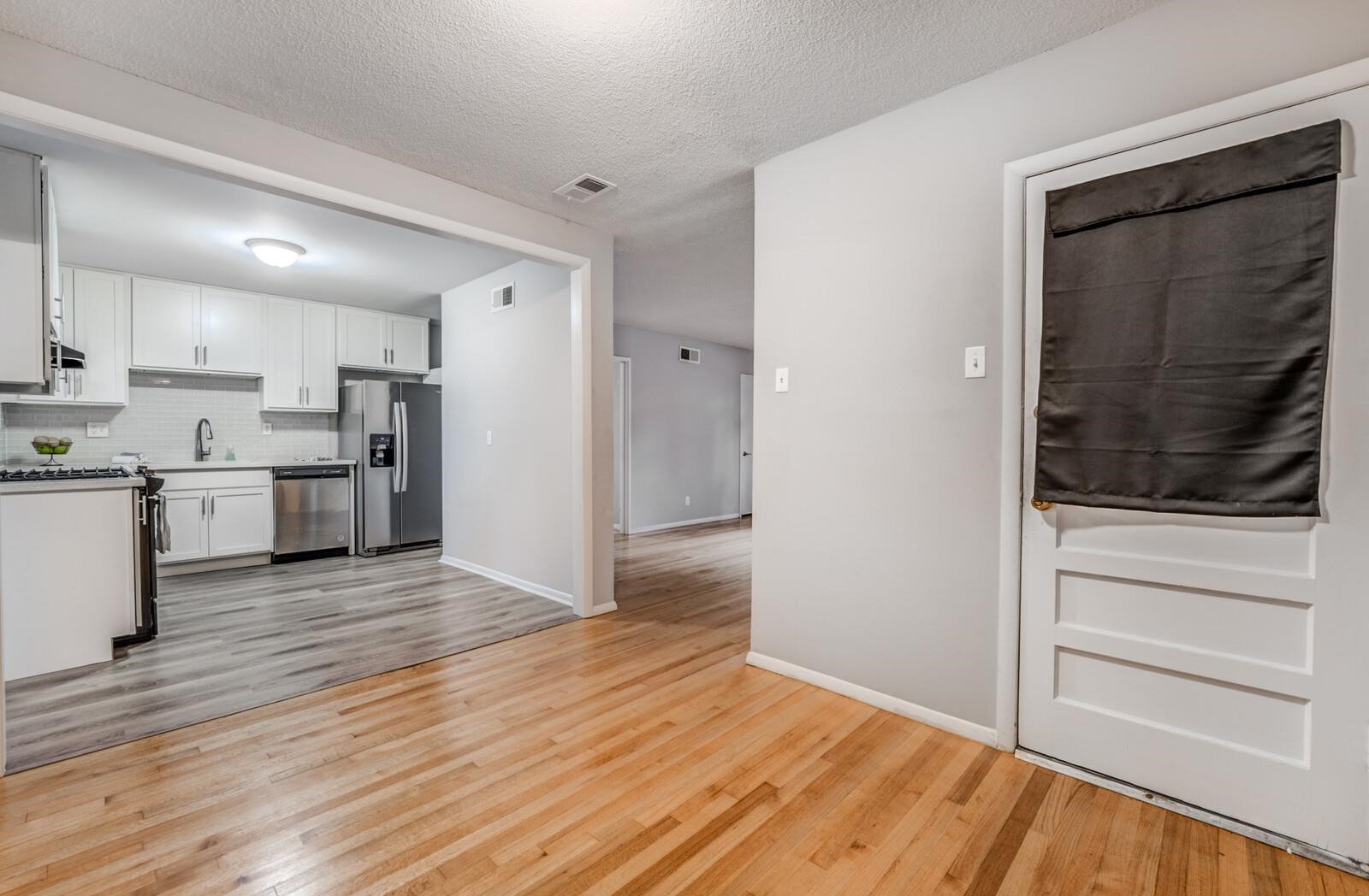 512 Fleda Road Memphis, TN 38120 - Photo 7 of 26 a view of kitchen with wooden floor