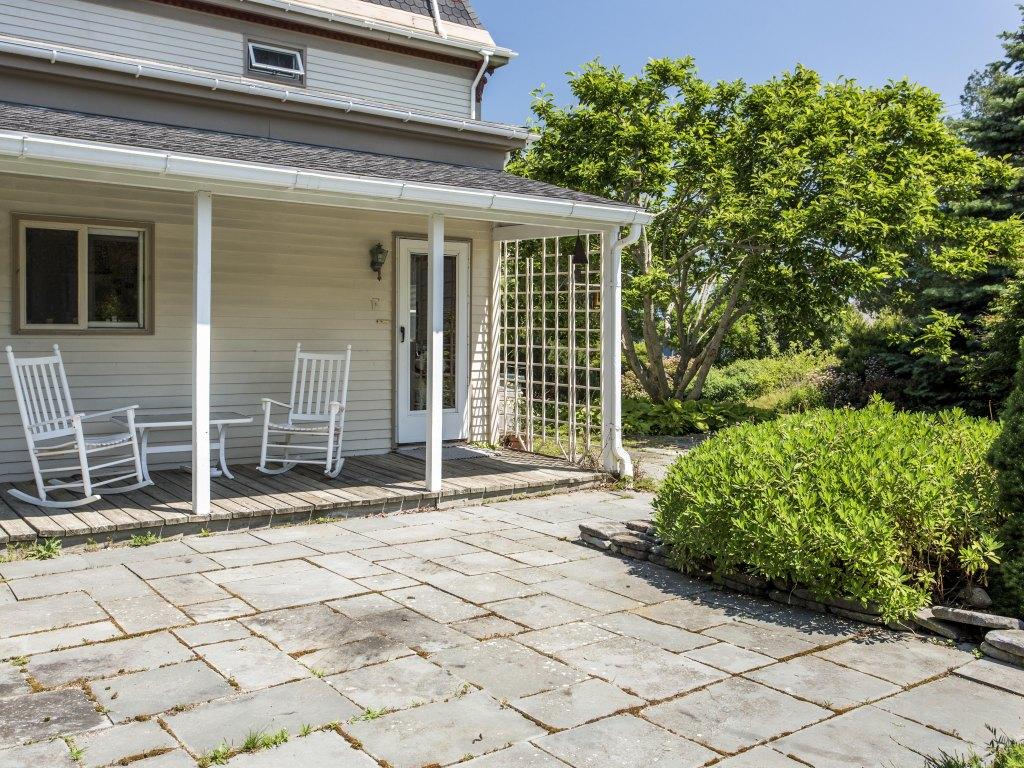 25 School Street Boothbay, ME 04544 - Photo 3 of 37 Flagstone Patio & Porch