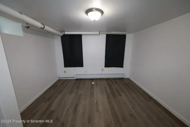 wooden floor in an empty room