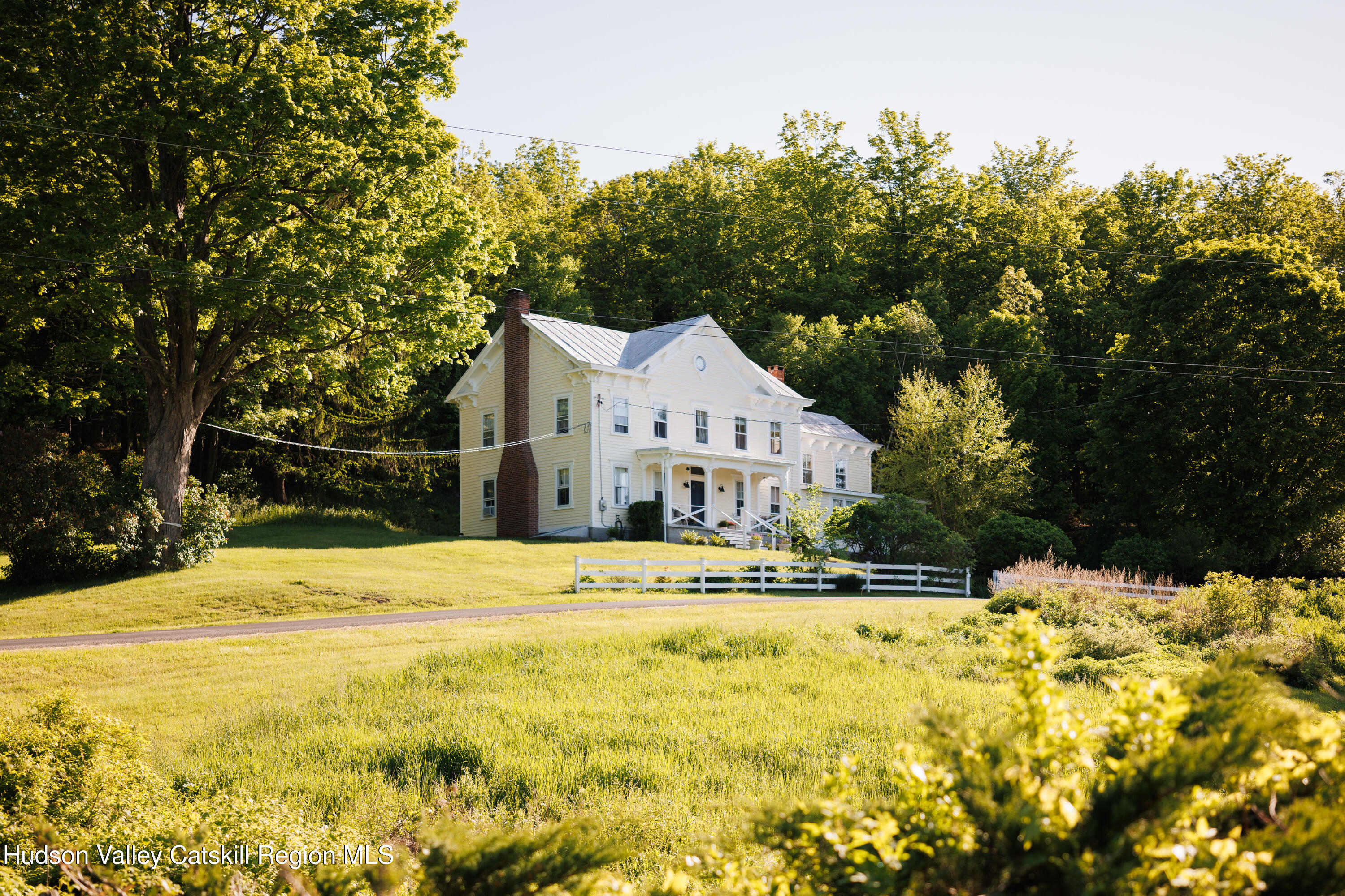 132 Decker Rd Pine Plains Ancram, NY 12502 - Photo 24 of 24 a front view of a house with a yard