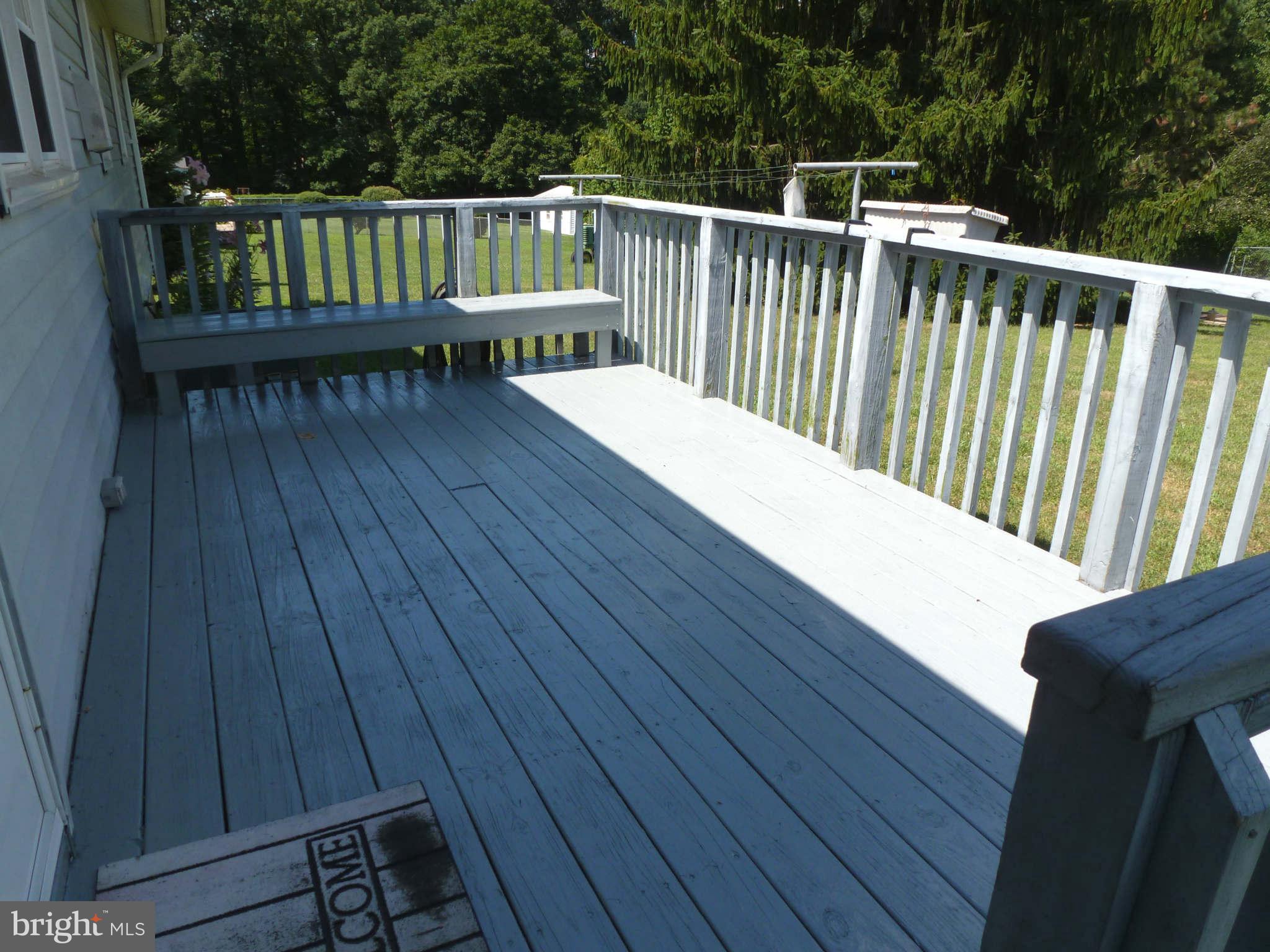 8643 Chestnut Grove Road Frederick, MD 21701 - Photo 24 of 27 Freshly painted rear deck