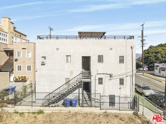 a view of a city with tall buildings