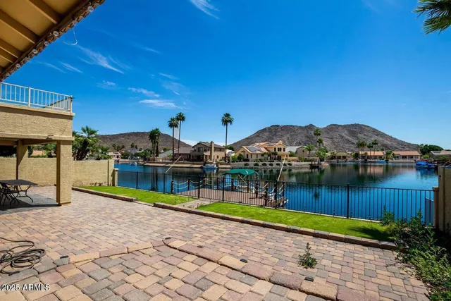 a view of a house with a swimming pool