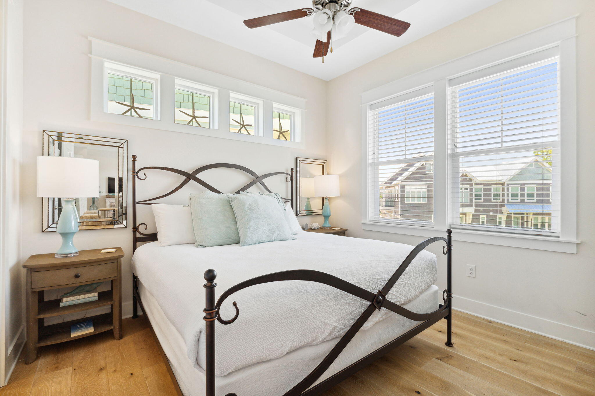 117 West W Pine, Unit C Inlet Beach, FL 32461 - Photo 17 of 45 a bedroom with a bed and a window