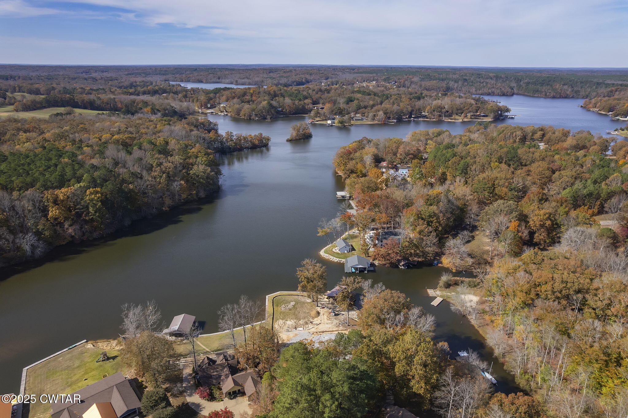 715 Pine Ridge Road Lexington, TN 38351 - Photo 5 of 49 an aerial view of a houses with ocean view