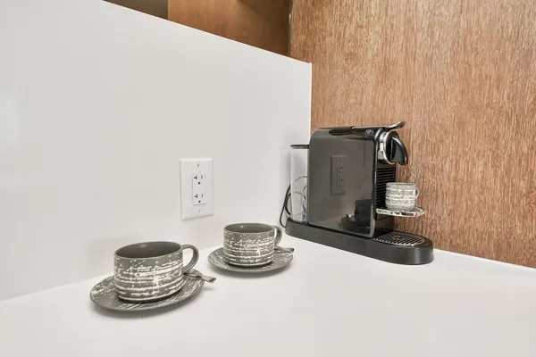 a room with hard wood floor