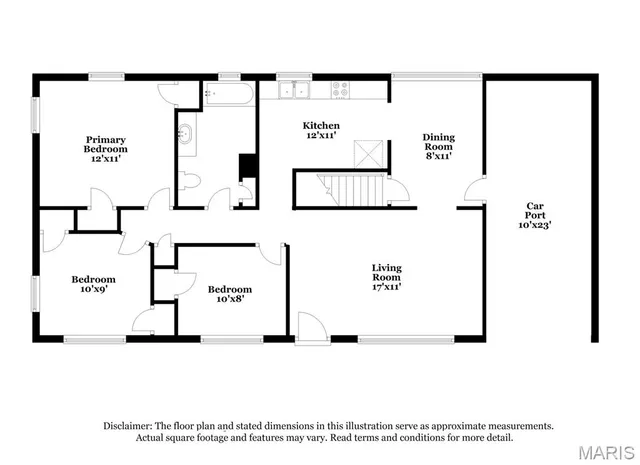 $1,545 | 1224 Weleba Avenue, St. Louis, MO 63121