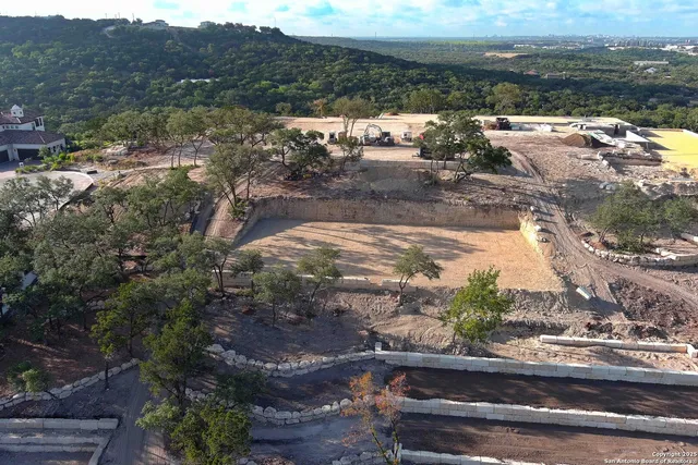 a view of a lake with mountains in the background