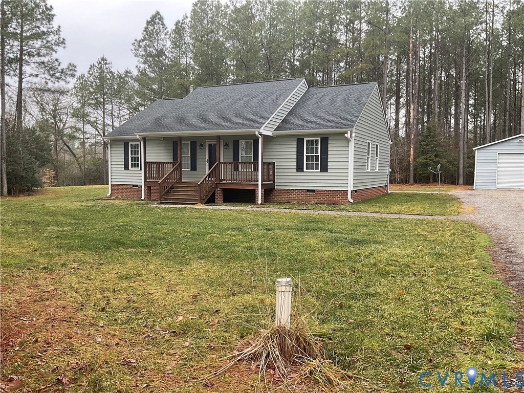 400 Elsassar Road King William, VA 23086 - Photo 2 of 31 a aerial view of a house with a yard