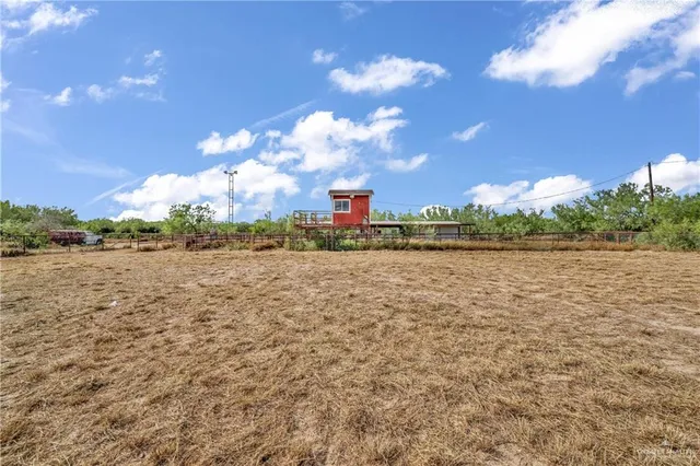 a view of a lake with houses