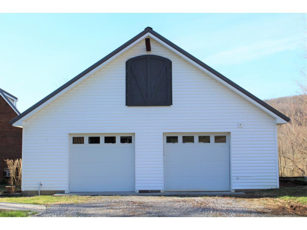 Front of garage
