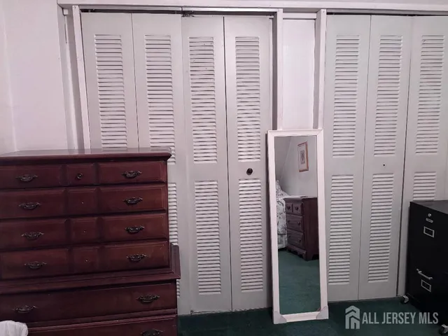 a view of a bathroom with a shower