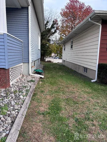 a backyard of a house