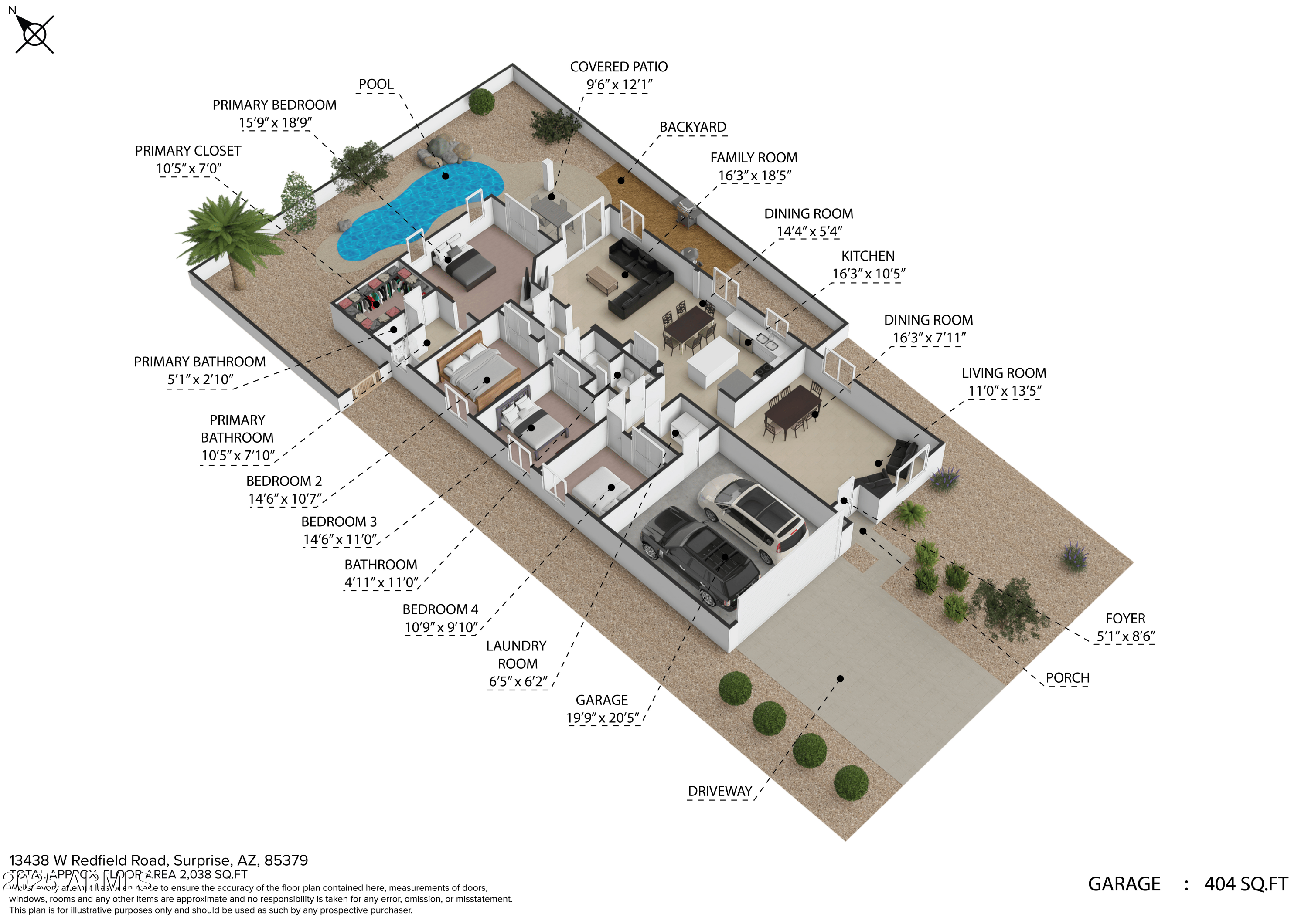 13438 West Redfield Road Surprise, AZ 85379 - Photo 75 of 75