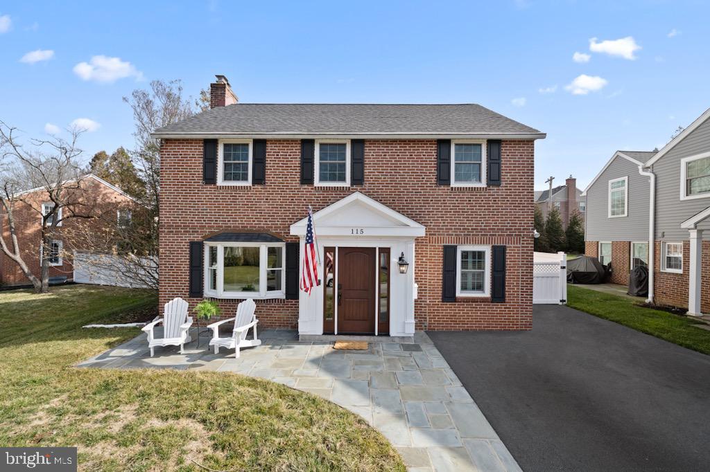 115 Barcladen Road Bryn Mawr, PA 19010 - Photo 2 of 39 a view of a house with backyard porch and sitting area
