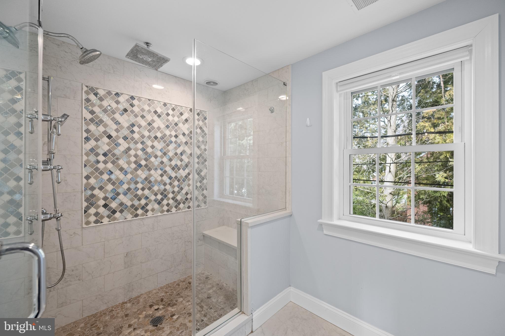 115 Barcladen Road Bryn Mawr, PA 19010 - Photo 32 of 39 a bathroom with a shower