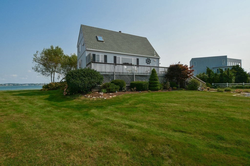 14 Sias Point Road Wareham, MA 02532 - Photo 33 of 42 a front view of a house with a yard
