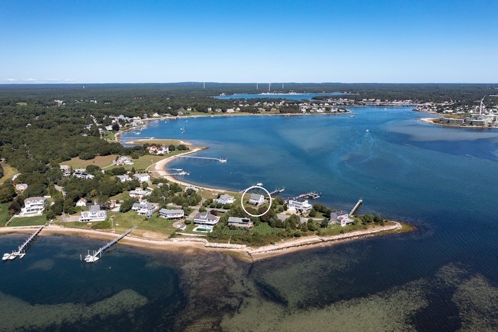 14 Sias Point Road Wareham, MA 02532 - Photo 39 of 42 an aerial view of a houses with city view