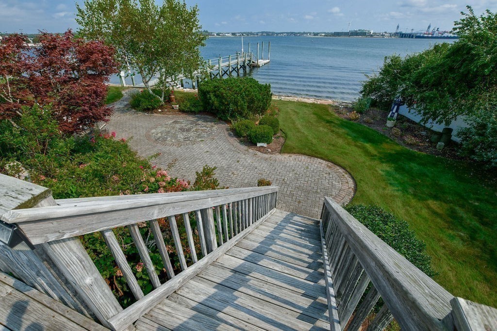 14 Sias Point Road Wareham, MA 02532 - Photo 6 of 42 a view of a balcony with wooden floor and outdoor space