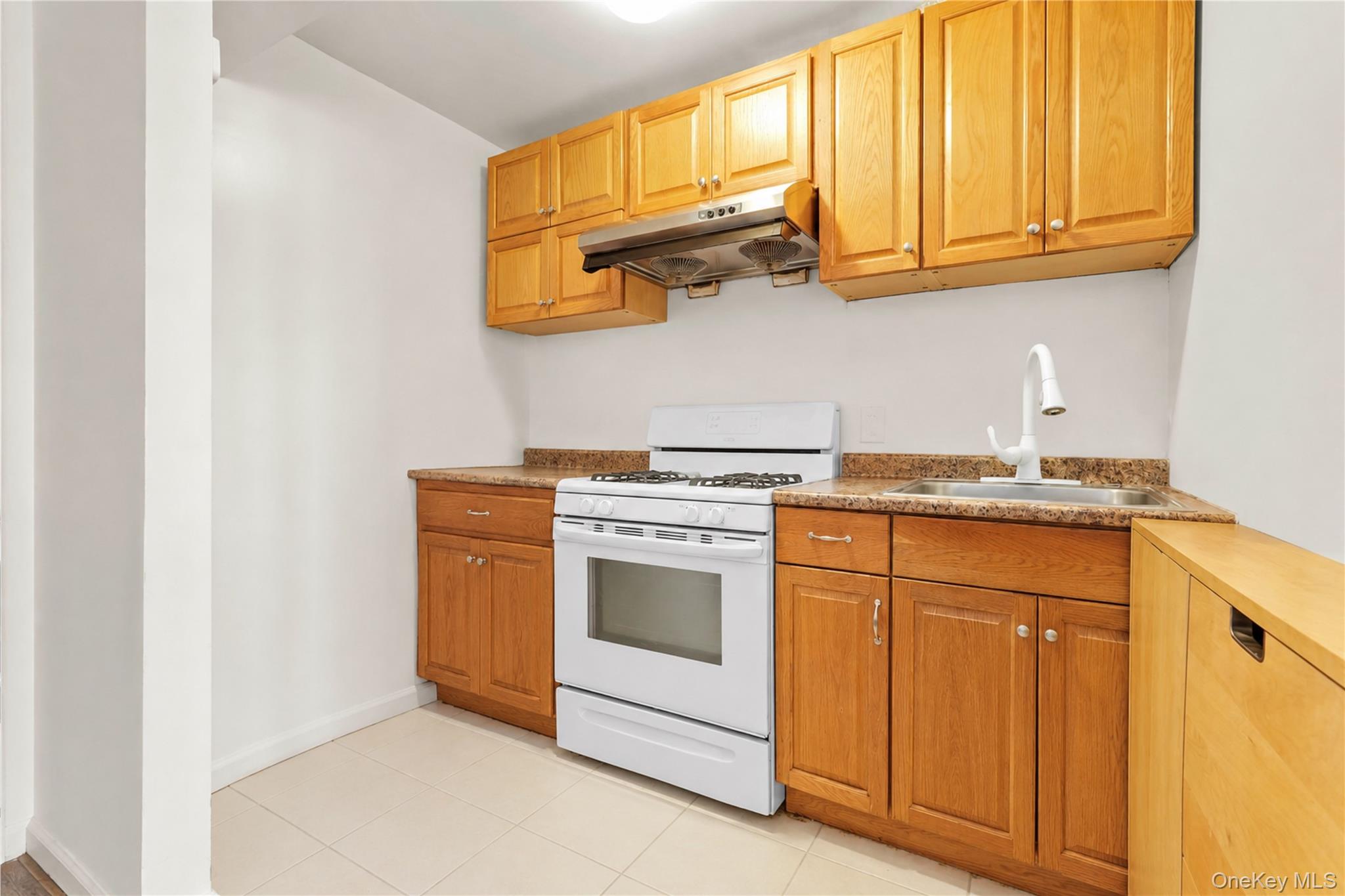 58-03 Calloway Street, Unit 5A Queens, NY 11368 - Photo 10 of 19 a kitchen with stainless steel appliances granite countertop a sink and a microwave