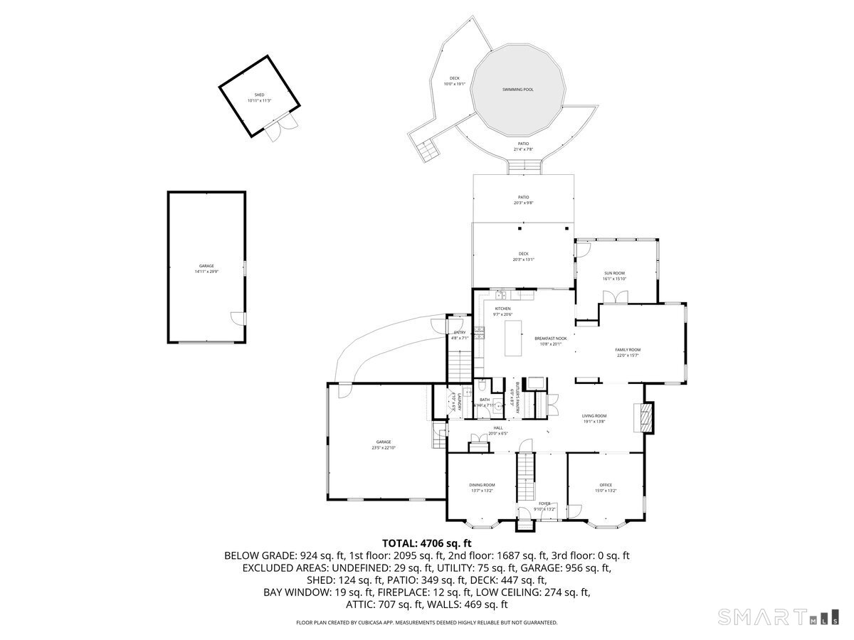 427 Long Mountain Road New Milford, CT 06776 - Photo 18 of 40 a picture of a room with a white wall and a potted plant