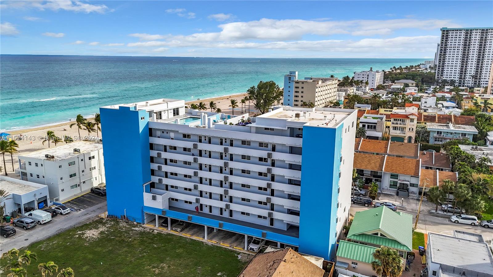 320 South Surf Road, Unit 506 Hollywood, FL 33019 - Photo 1 of 36 a view of a city with tall buildings