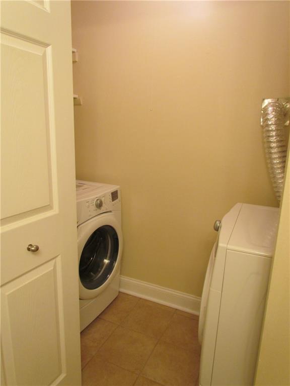 5491 Library Road, Unit 21 Bethel Park, PA 15102 - Photo 17 of 25 SUPER CONVENIENT UPPER FLOOR LAUNDRY - - - WITH FRONT LOADING WASHER AND DRYER