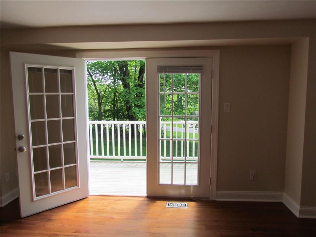 5491 Library Road, Unit 21 Bethel Park, PA 15102 - Photo 21 of 25 ...AND THE BEAUTIFUL FRENCH DOOR OPENING ONTO THE REAR DECK