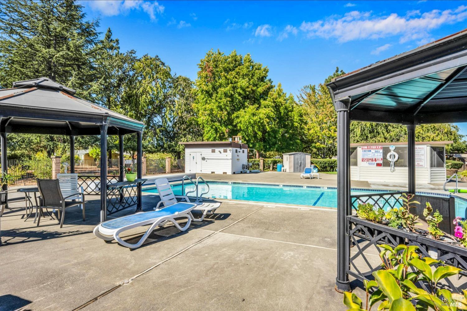 175 Westgate Circle Santa Rosa, CA 95401 - Photo 11 of 17 2 Gazebos for shady areas