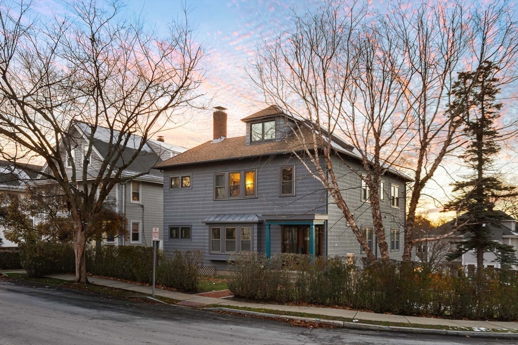 78 Gilbert Road Belmont, MA 02478 - Photo 18 of 20 a front view of a house with a yard
