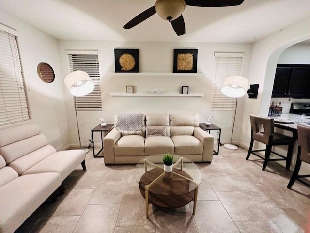 3762 Amity Lane Clovis, CA 93619 - Photo 2 of 15 a living room with furniture and a flat screen tv