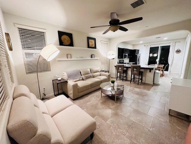 3762 Amity Lane Clovis, CA 93619 - Photo 4 of 15 a living room with furniture and a flat screen tv