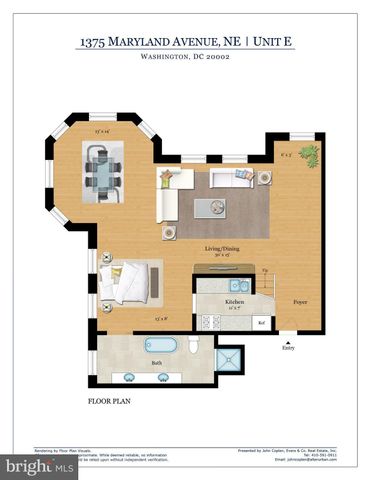 $625,000 | 1375 Maryland Avenue Northeast, Unit E, Washington, DC 20002