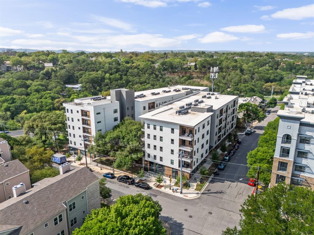 2500 Longview Street, Unit 217 Austin, TX 78705 - Photo 3 of 35 Drone / aerial view