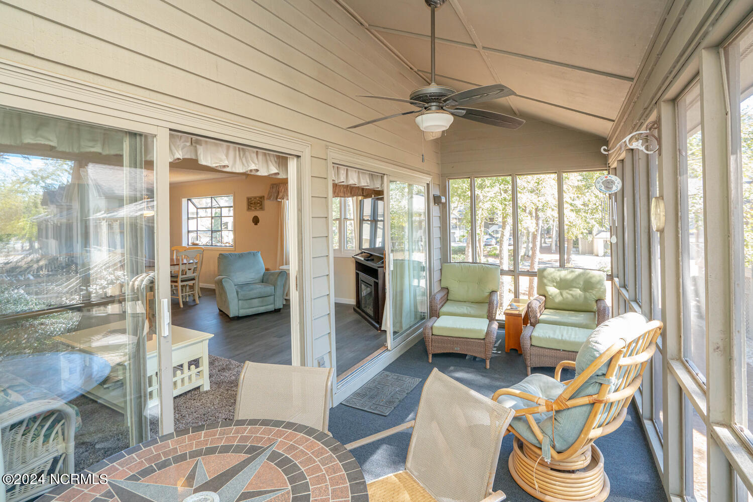 240 Clubhouse Road, Unit D Sunset Beach, NC 28468 - Photo 32 of 54 Screened Porch