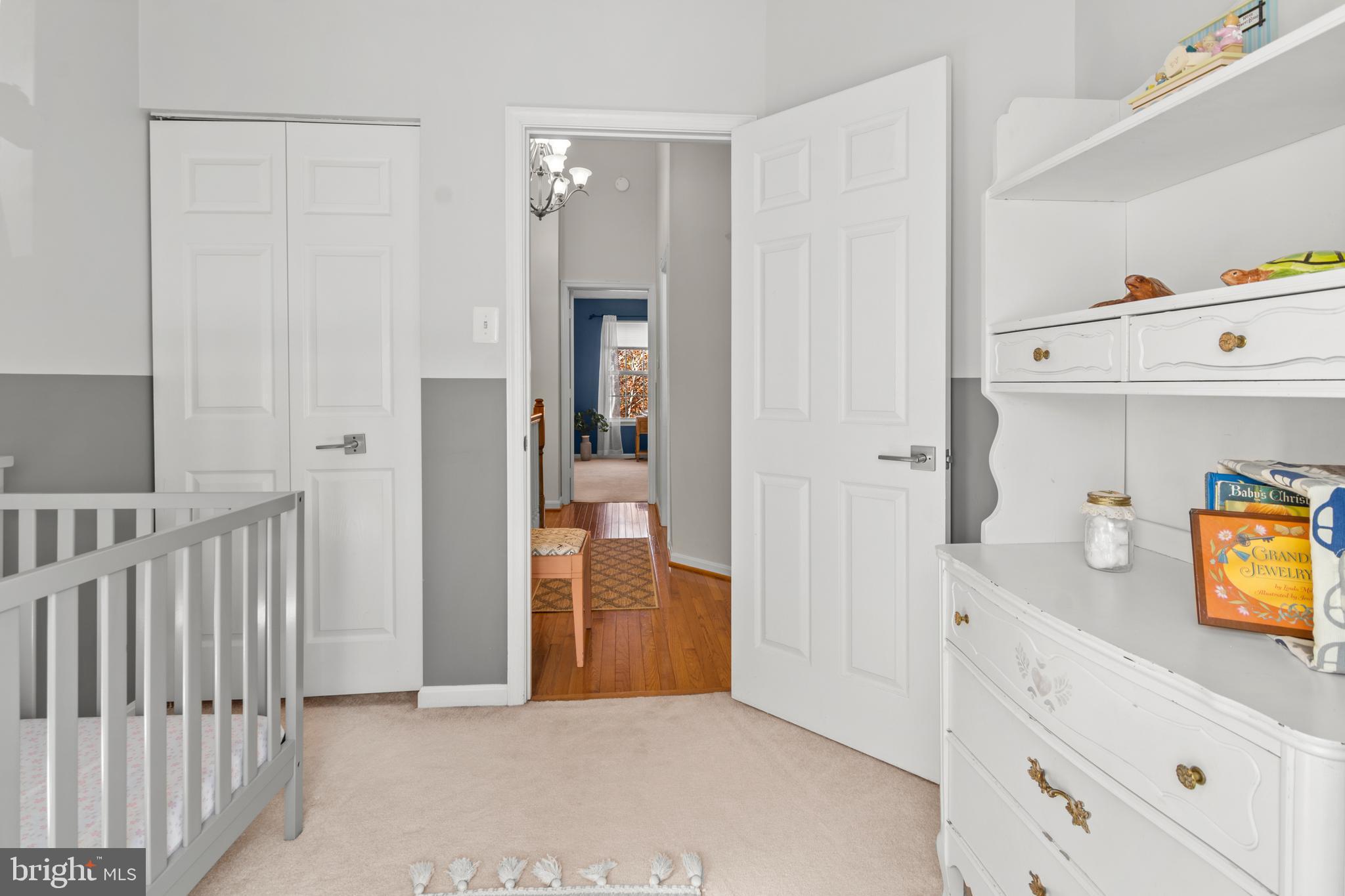 1447 Falcon Nest Court, Unit 45 Arnold, MD 21012 - Photo 44 of 58 a view of a hallway with closet and front door
