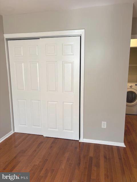 357 Brookdale Boulevard Williamstown, NJ 08094 - Photo 23 of 28 a view of an empty room with wooden floor and a window